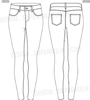 Fashion Design Flat Sketch Screenshot 3