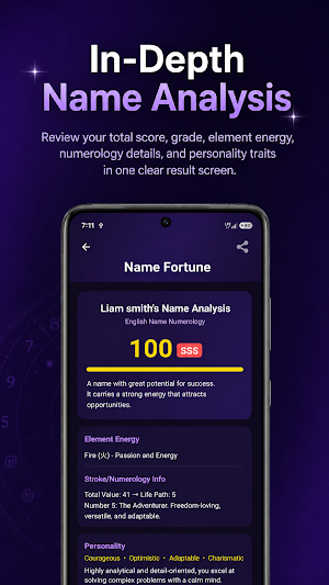 Name Fortune: Numerology Screenshot 1