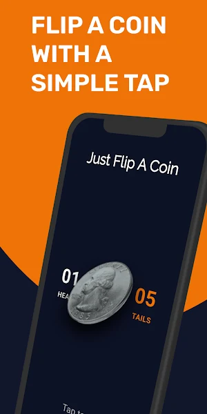Just Flip A Coin - Coin Flip Screenshot 0