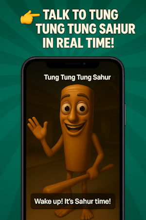 Tung tung sahur Prank Call Screenshot 1