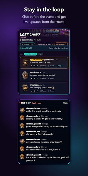 VYBE: Concerts & Festivals Screenshot 3