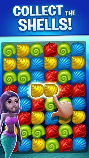 Bubble Fins - Shell Splash Screenshot 1