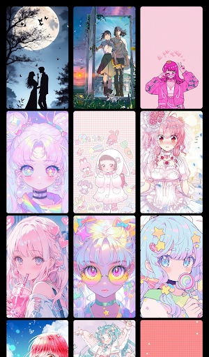 Anime Cuties Wallpaper Screenshot 2