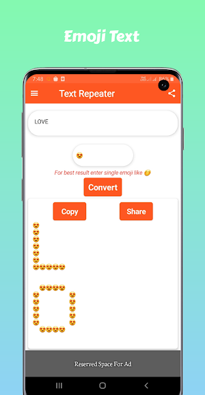 Text Repeater Ultra Screenshot 2