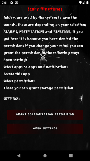 Terror ringtones for calls Screenshot 2