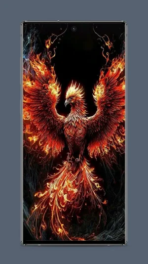 Fire Eagle Wallpaper Screenshot 0