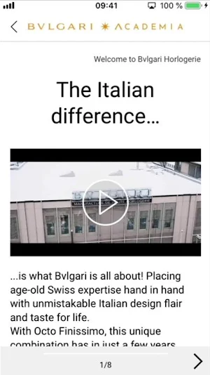 BVLGARI ACADEMIA Screenshot 3