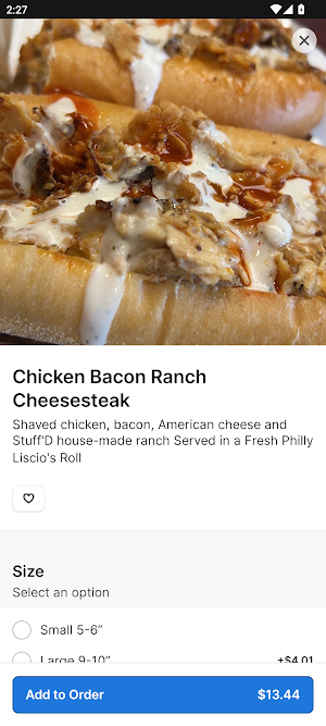 Stuff'D Steaks & Hoagies Screenshot 3
