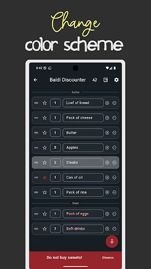 MiniSho: Simple Shopping List Screenshot 3