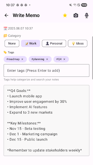 Note Pulse Screenshot 1