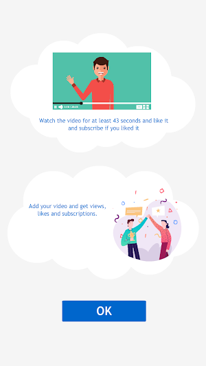 Many views, likes, subscribers for video Screenshot 0