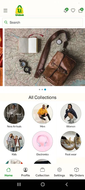 Urslook online shopping Screenshot 0