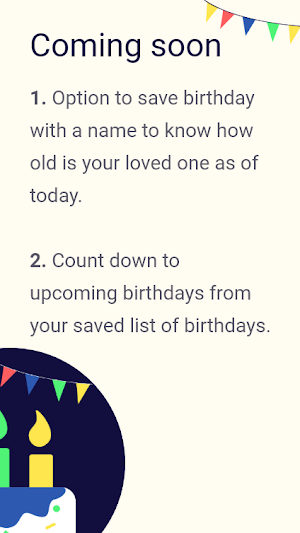 Caly - Age Calculator Screenshot 3