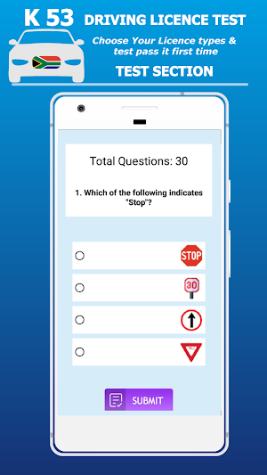 K53 Learners License Tests Screenshot 2