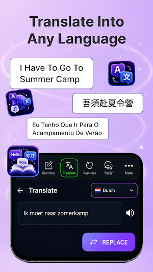 Smart Type: Ai Keyboard App Screenshot 1