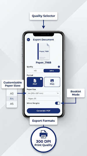 Printable Notebook Paper Maker Screenshot 3