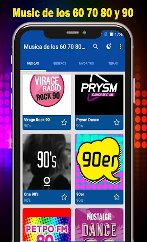 Music 60 70 80 and 90 Screenshot 1