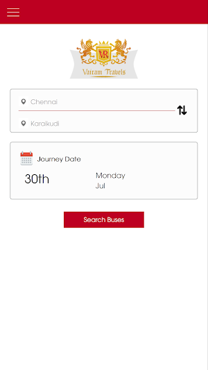 Vairam Travels - Online Bus Ti Screenshot 0