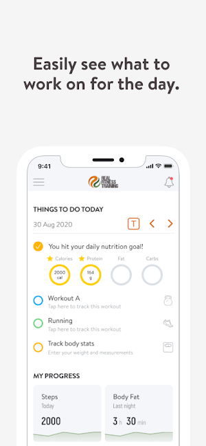 Real Fitness Training Screenshot 1