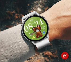Animated Bear Watch Face Screenshot 2