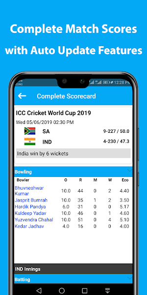 Live Cricket Scores & Updates | Cricket Matches Screenshot 3