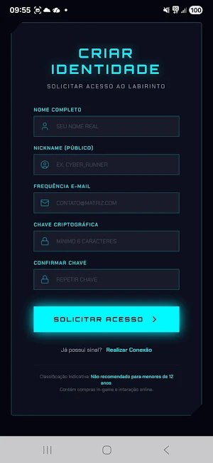 Cyber-Maze Matrix Screenshot 0