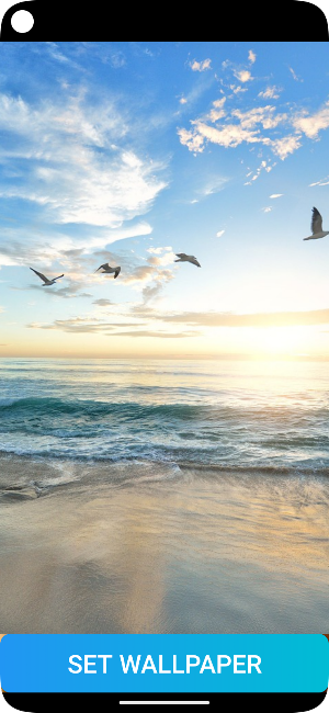 Sea View Wallpaper Screenshot 1