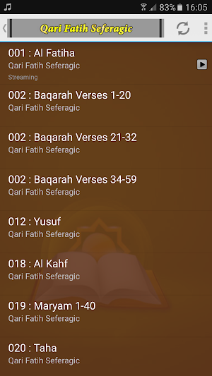 fatih seferagic quran mp3 Screenshot 1