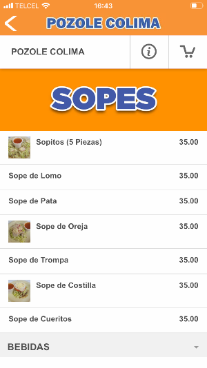 Pozole Colima Screenshot 2