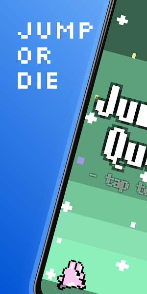 Jumping Quest |  2D Pixel Game Screenshot 0