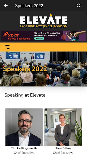 Elevate 2022 Screenshot 1