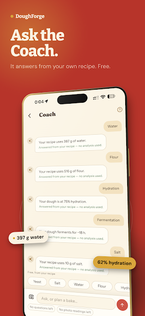 DoughForge: Pizza Calculator Screenshot 2