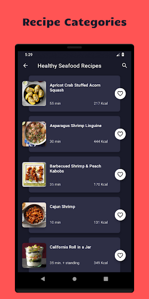 Seafood Recipes Free- Tasty Seafood Cooking Recipe Screenshot 1