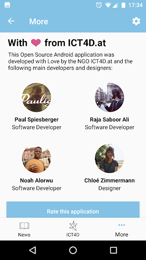 ICT4D News Screenshot 2