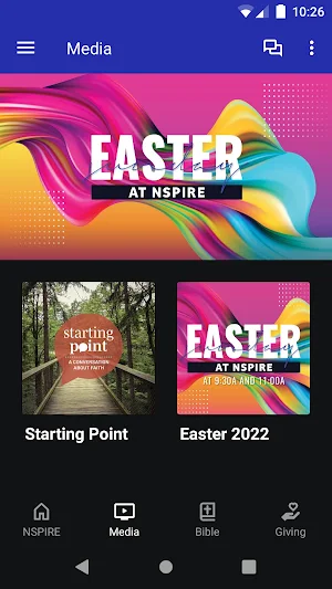 NSPIRE Church Screenshot 1