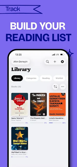 Book Tracker: Bookfy Screenshot 1