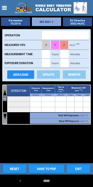 WBV Calculator Screenshot 2