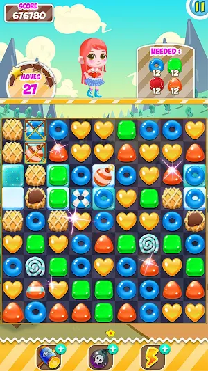 Candy Sweet Pop  : Cake Swap Match Screenshot 2