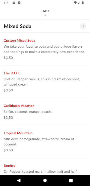 Shade Cafe Screenshot 2
