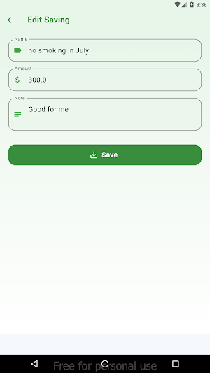 Savings Tracker screenshot 6