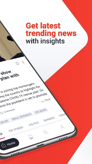Swish News - Live News Feed & Trending Articles Screenshot 1