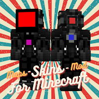 Speakerman Cameraman Skin MCPE