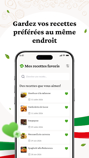 Recettes Italiennes Screenshot 3