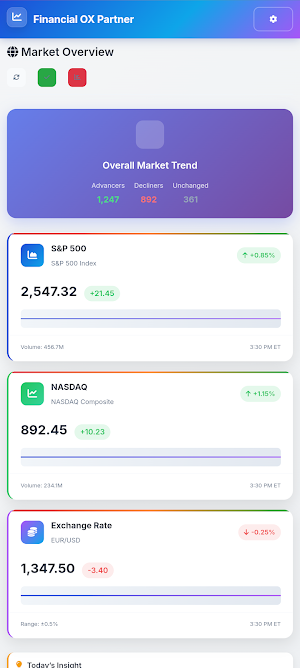 Financial OX Partner Screenshot 1