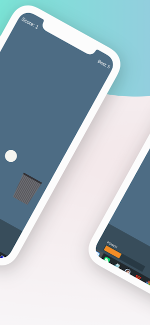 Paper Toss Challenge Screenshot 2
