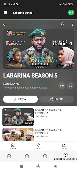Labarina Series Episodes Screenshot 0
