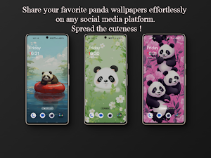 Cute Panda Wallpaper Offline Screenshot 2