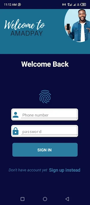 Amadpay Screenshot 2