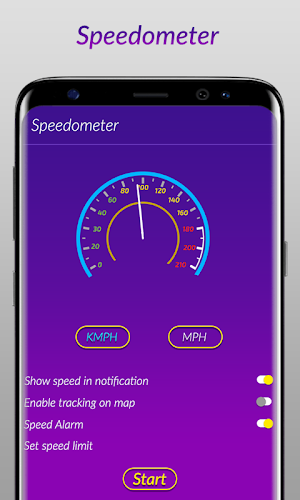GPS Speedometer-Odometer screenshot 1