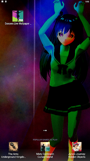 Dancers Live Wallpaper Pro Screenshot 1